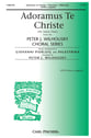 Adoramus Te Christe SATB choral sheet music cover